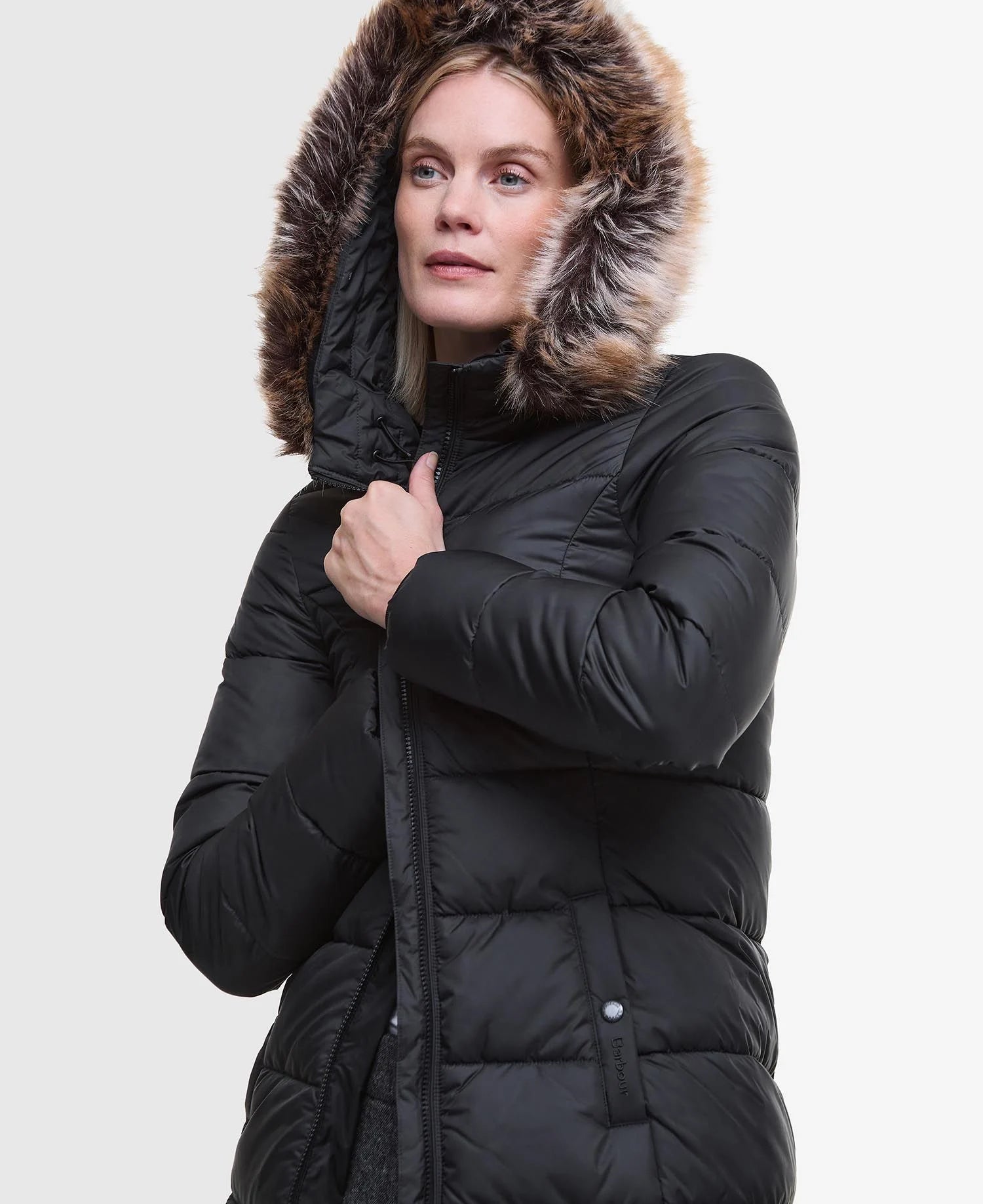 Rosoman Quilted Jacket - Black