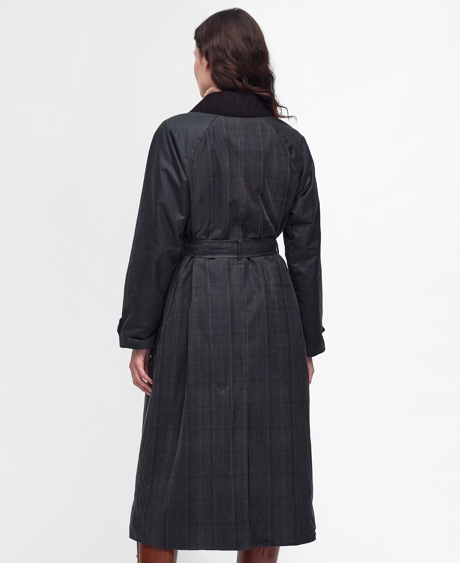 Waxed cotton trench hot sale coat women's