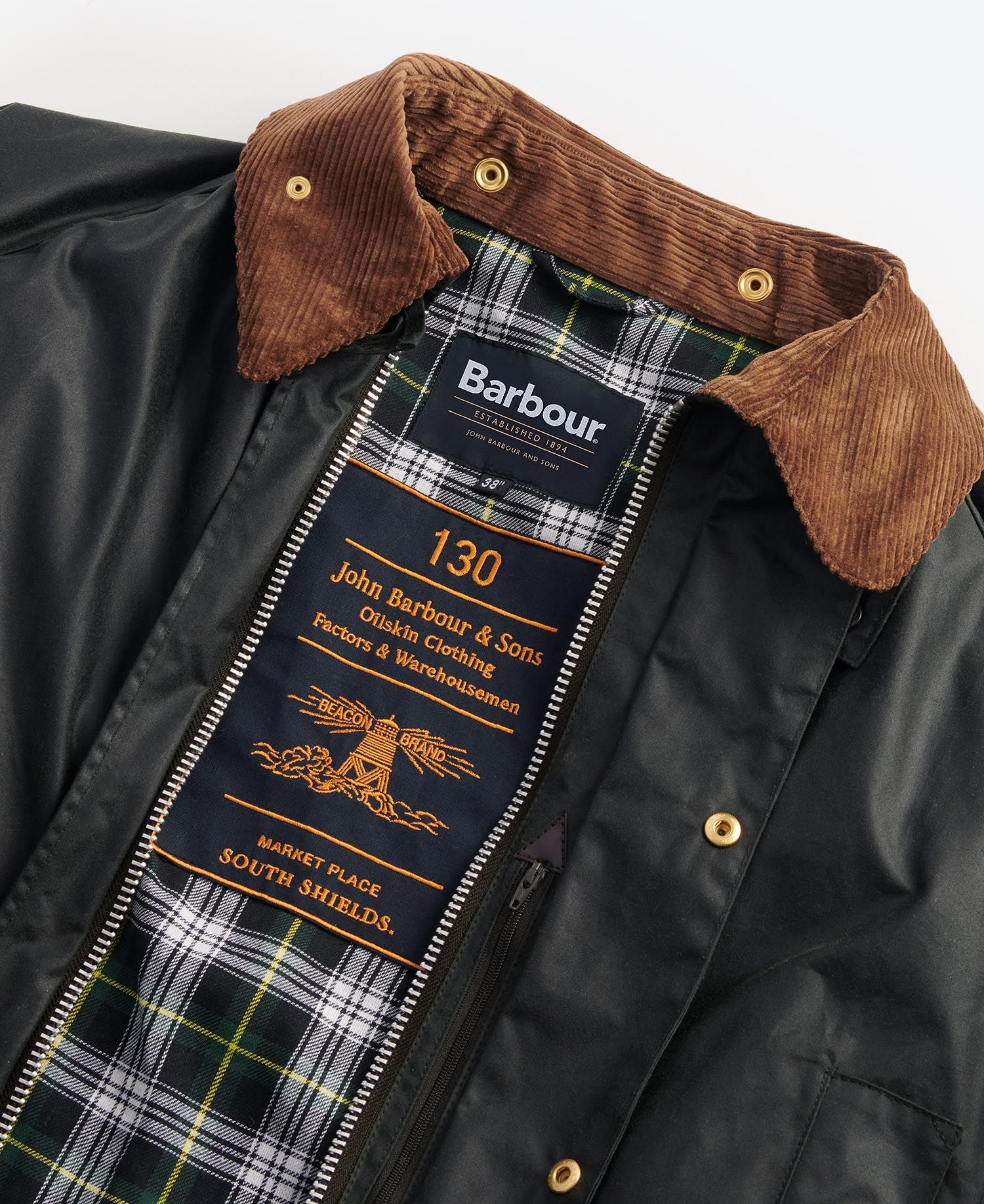 Barbour new gamefair wax jacket online