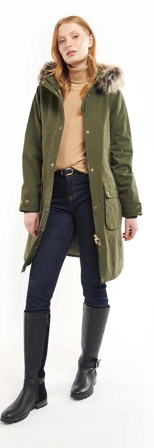 Barbour ferryside parka online