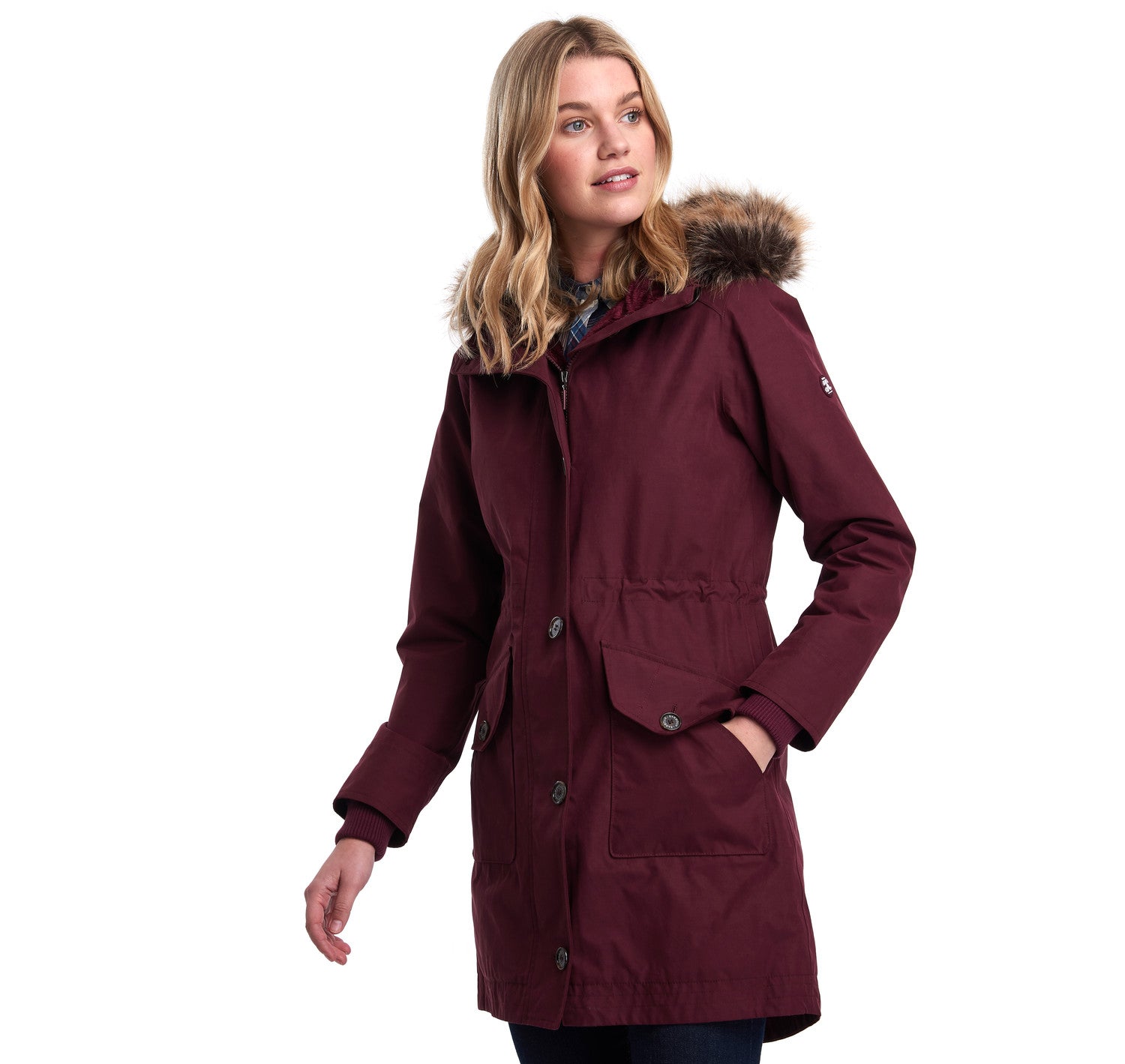 Women s Tellin Waterproof Breathable Jacket Bordeaux